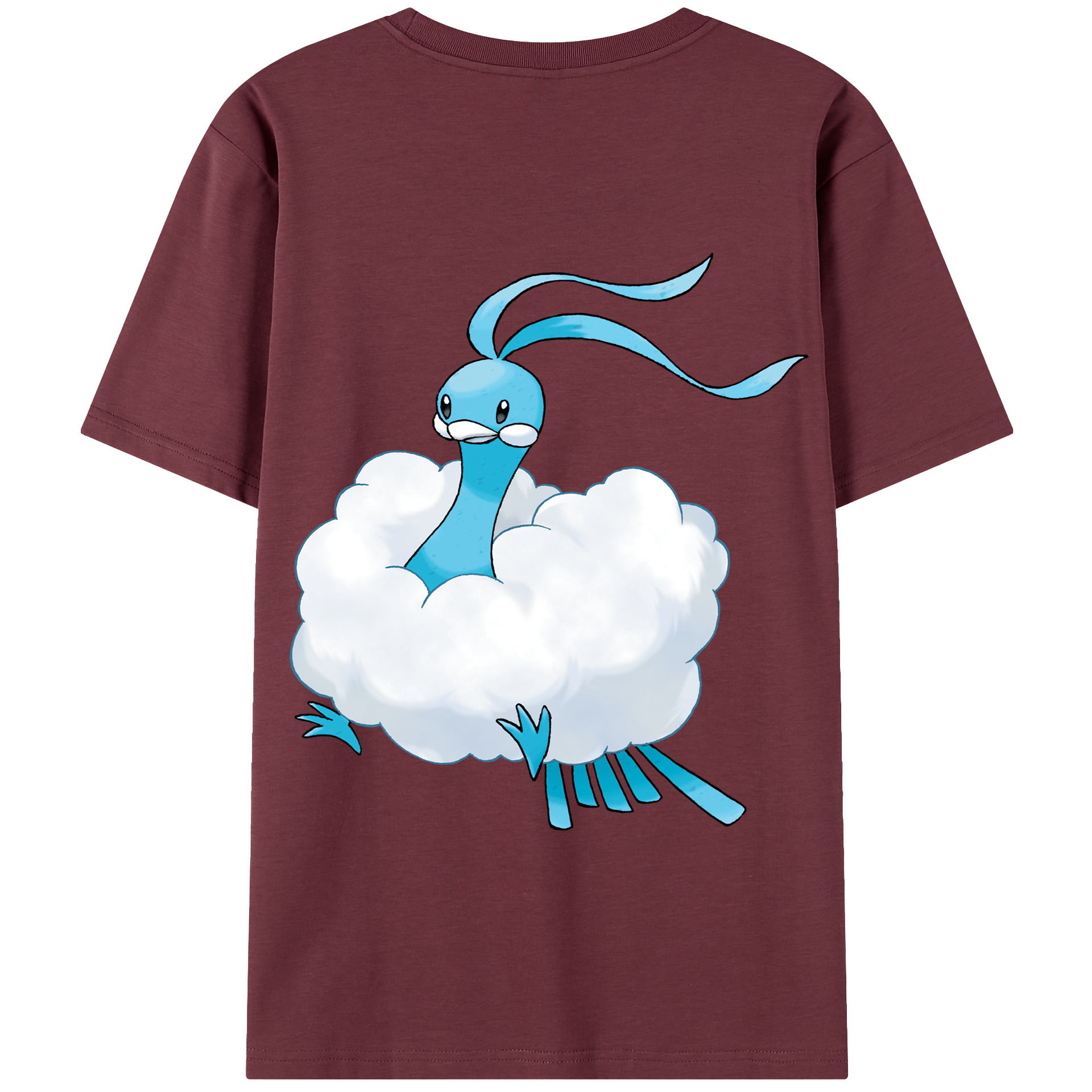 （画像用） ポケットモンスター Pokémon 綿100％半袖Tシャツ（背面プリント）
